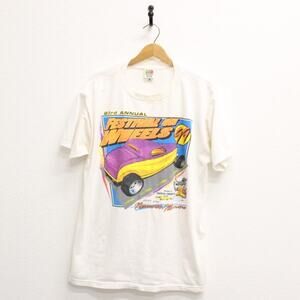 Vintage Festival On Wheels Car Show Nauvoo Illinois 1999 T Shirt XL